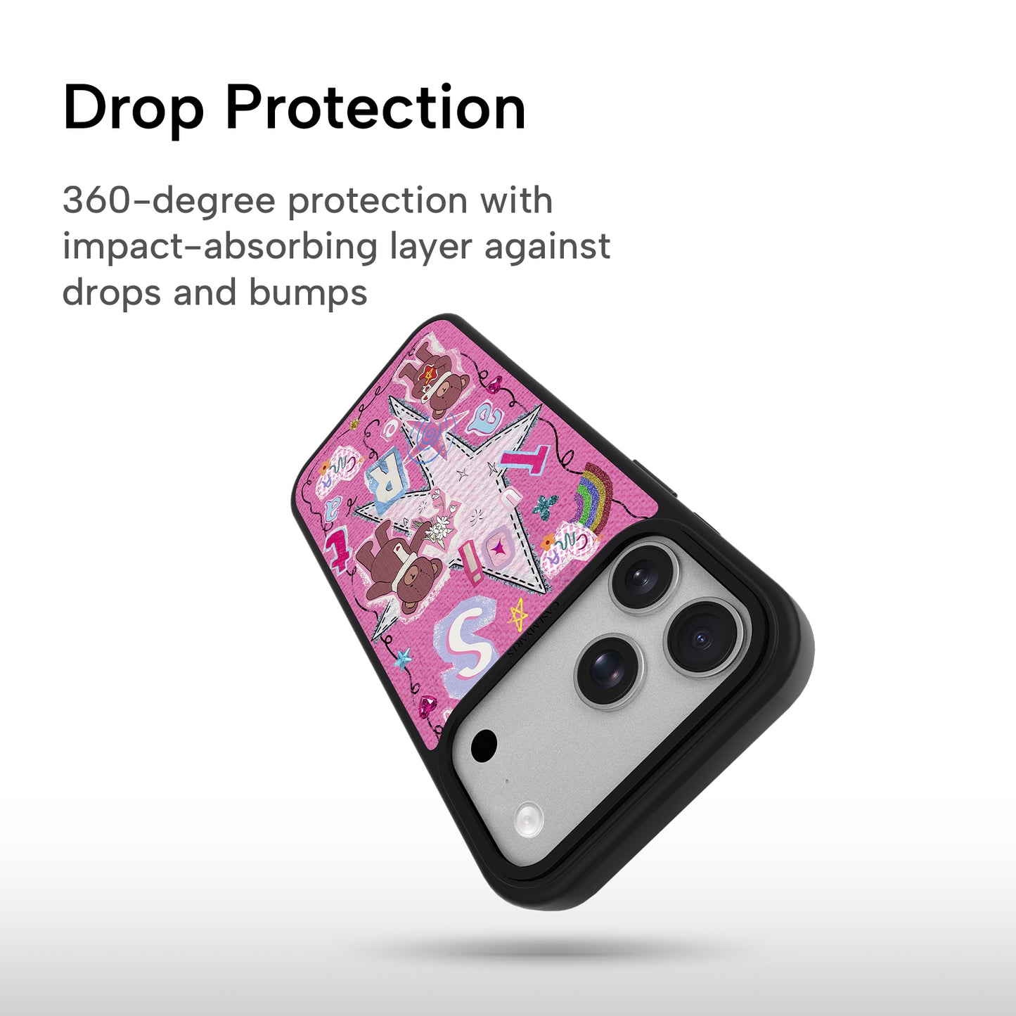 CASEMYARTS | Bear Stickers | MagSafe iPhone Case