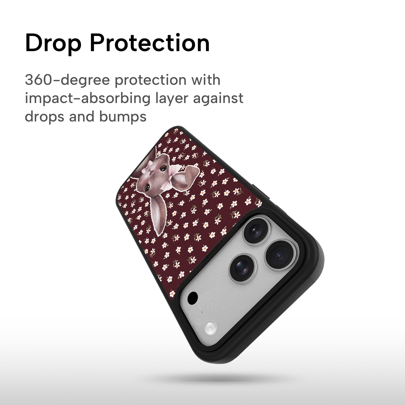 CASEMYARTS Retro Bunny MagSafe iPhone Case