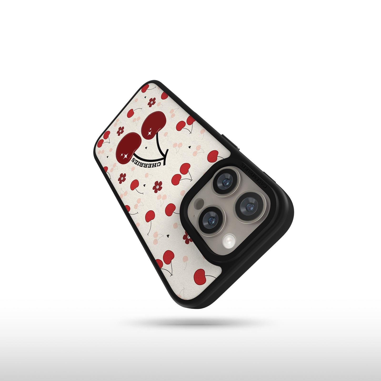 CASEMYARTS Red Cherries MagSafe iPhone Case