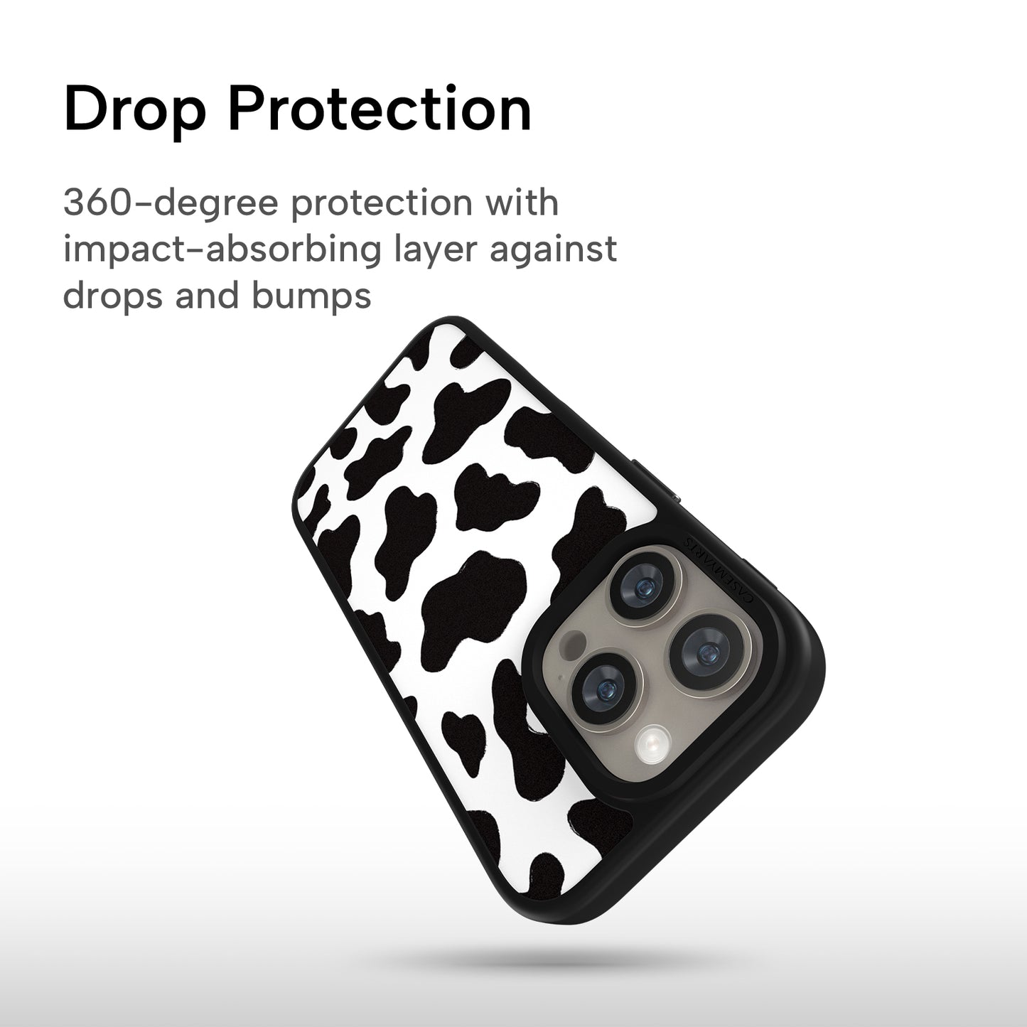 CASEMYARTS | Cow Print | MagSafe iPhone Case