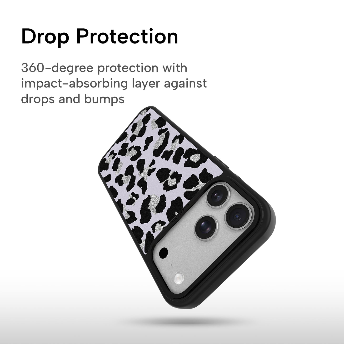 CASEMYARTS | Lavender Leopard | MagSafe iPhone Case