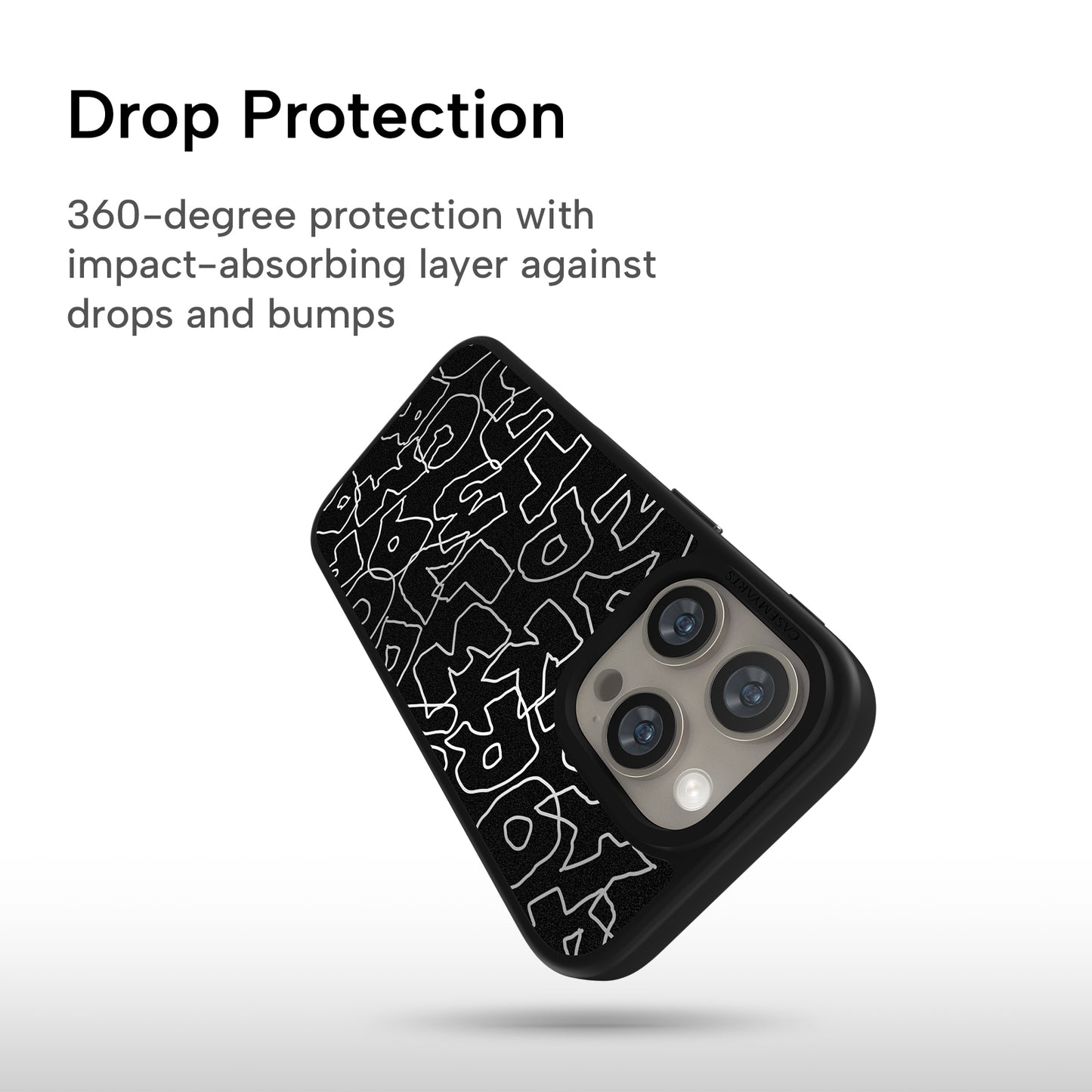 CASEMYARTS | Silver Code | MagSafe iPhone Case