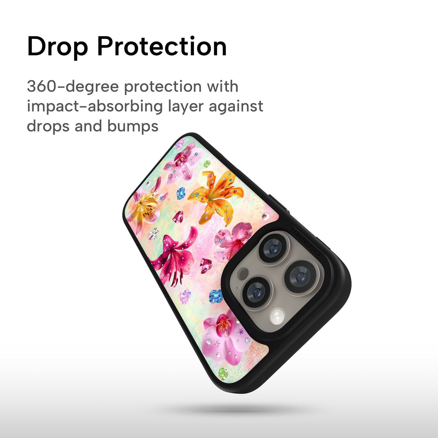 Casemyarts | Fleur de gemme | Étui iPhone Magsafe