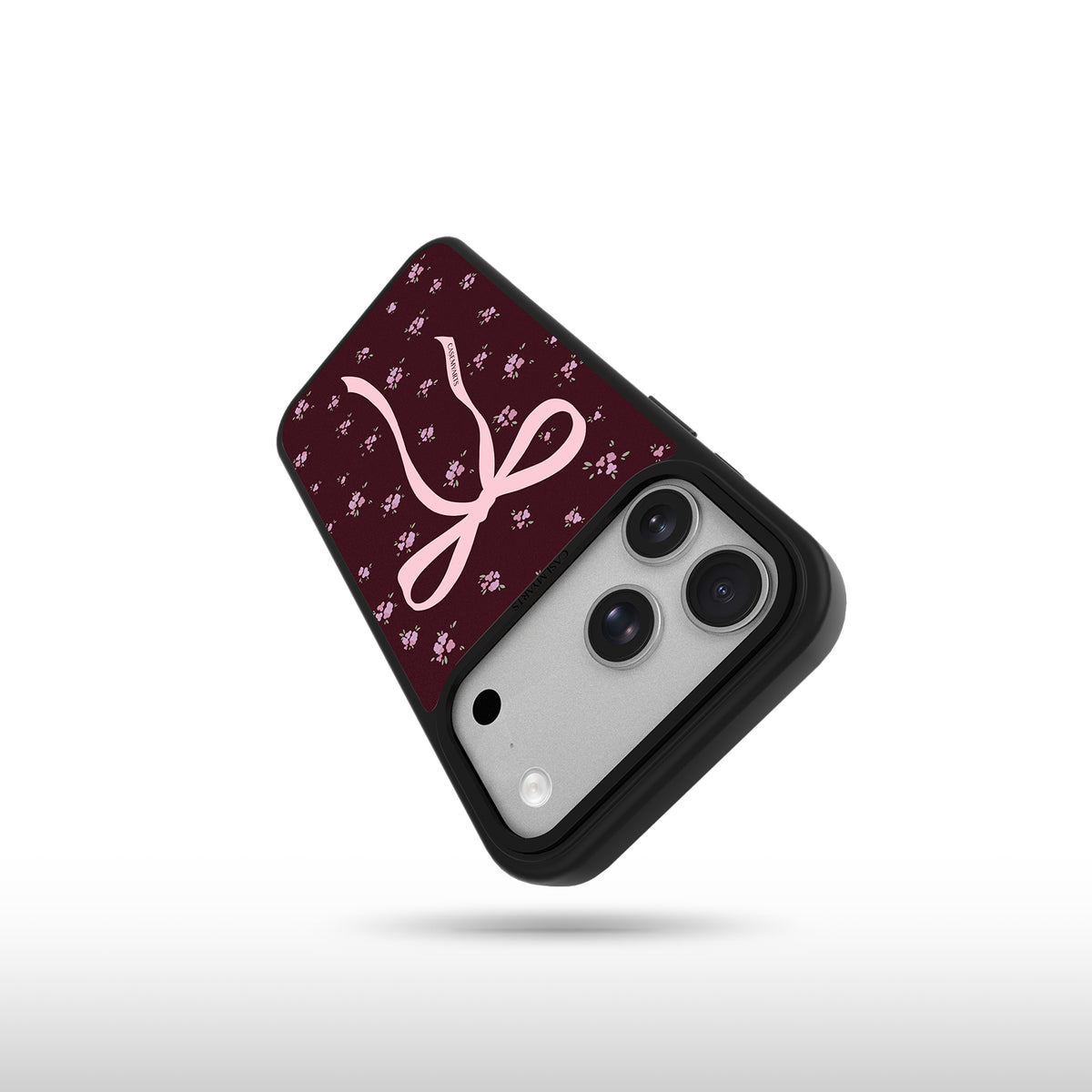 CASEMYARTS Burgundy Series MagSafe iPhone Case