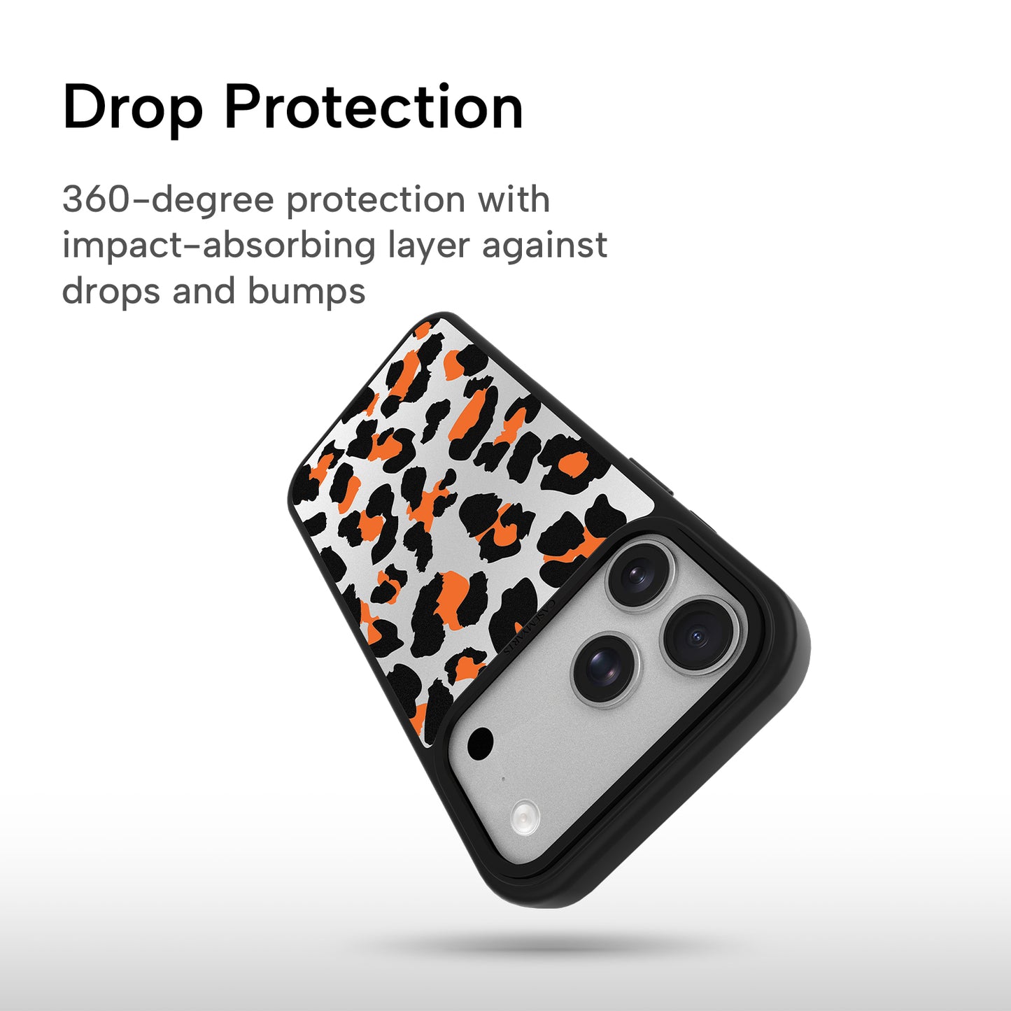 CASEMYARTS | Silver Orange | MagSafe iPhone Case