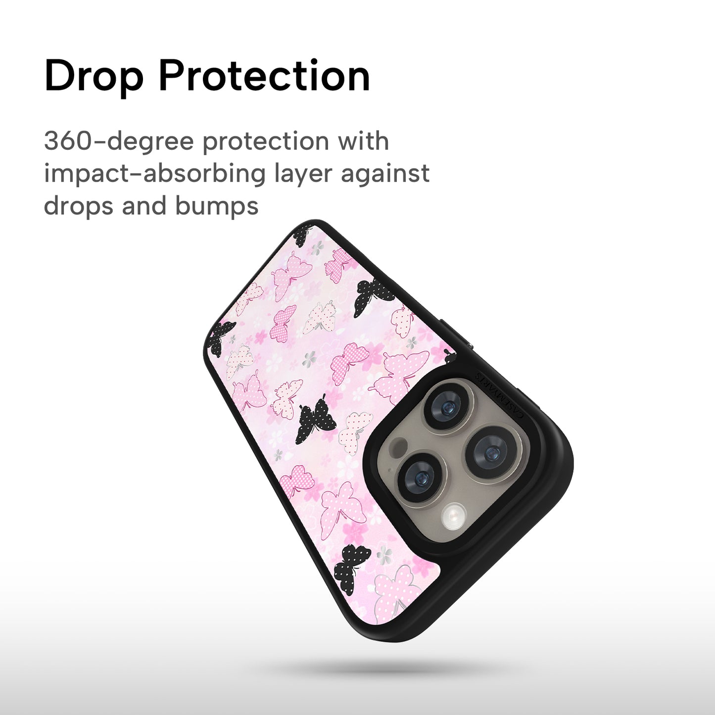 CASEMYARTS | Pink Bloom | MagSafe iPhone Case