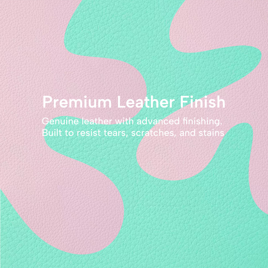 CASEMYARTS Paris Mist Pink Leather AirPods Case