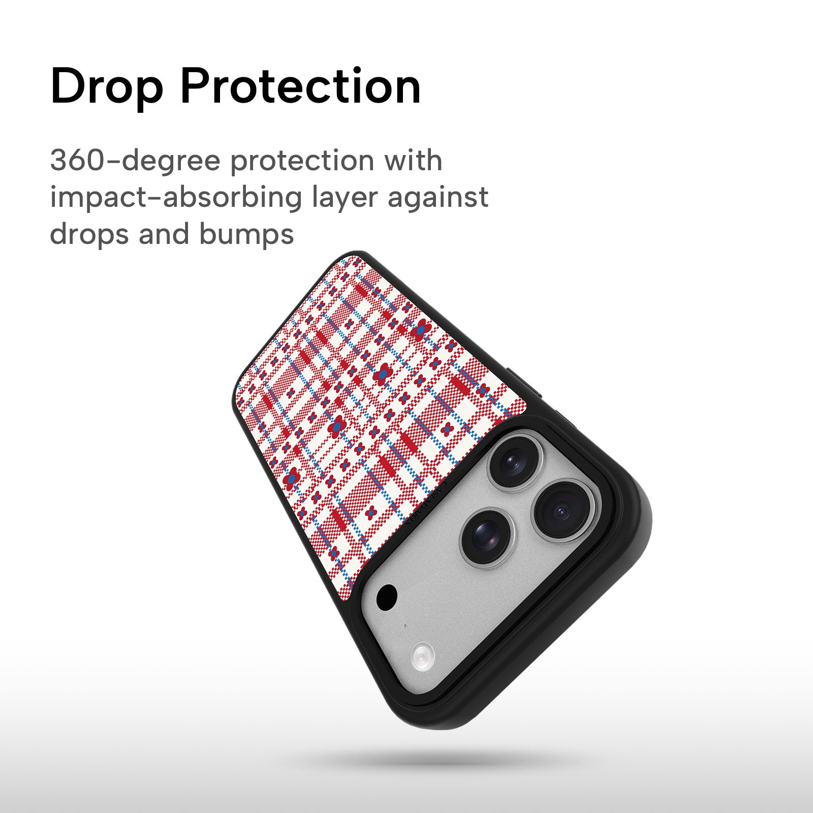 CASEMYARTS Floral Straw MagSafe iPhone Case