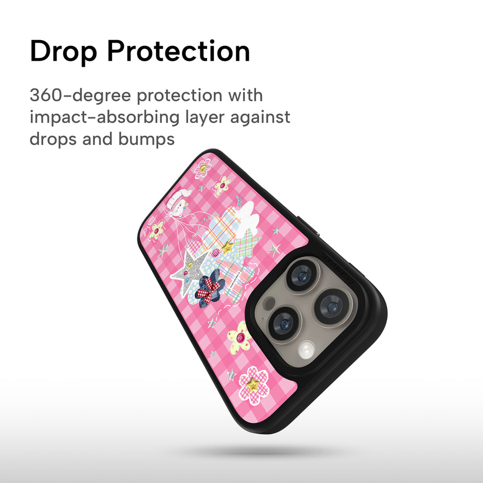 CASEMYARTS Sweet Diary Pink MagSafe iPhone Case