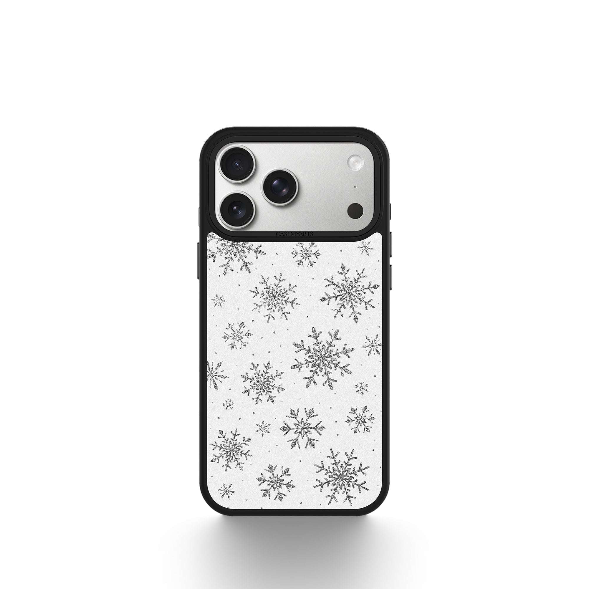 CASEMYARTS Crystal Snowflake MagSafe iPhone Case