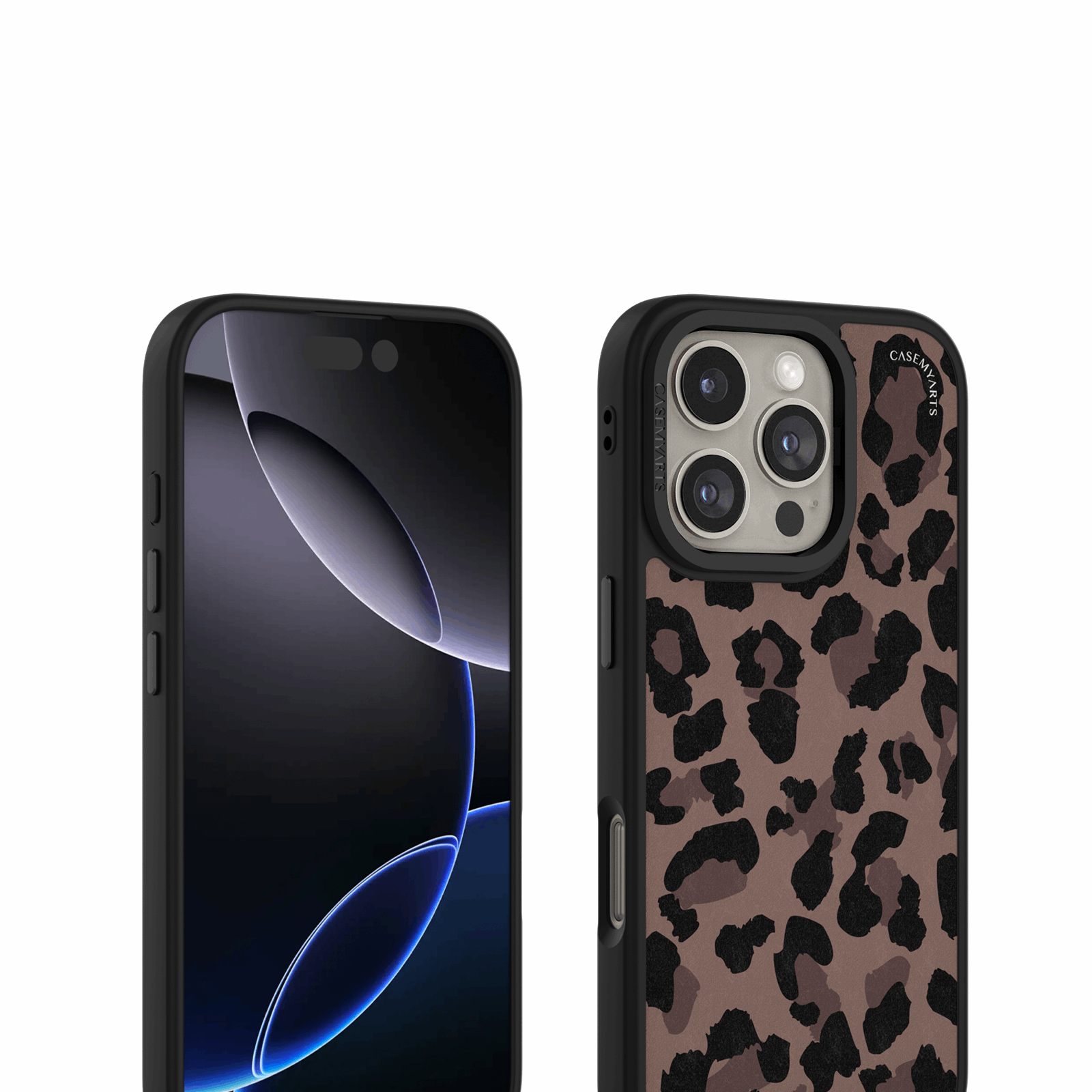 CASEMYARTS Chocolately Leopard MagSafe iPhone Case