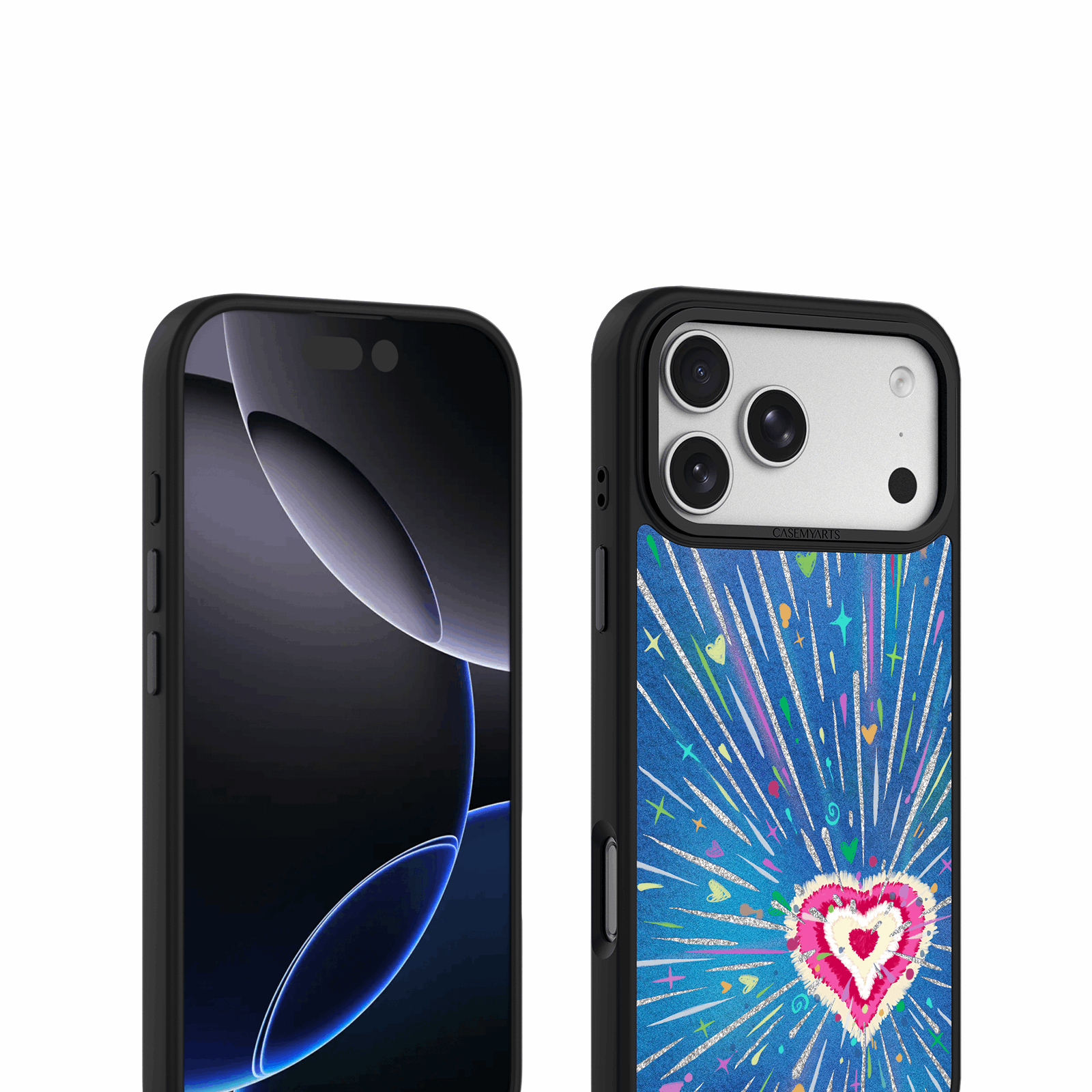 CASEMYARTS Love Burst MagSafe iPhone Case