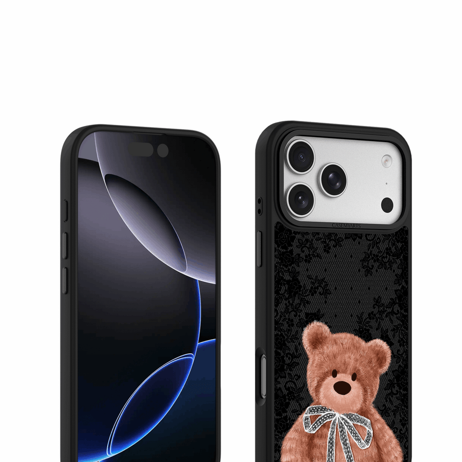 CASEMYARTS Lace Bear MagSafe iPhone Case