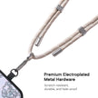 CASEMYARTS 2-in-1 Lanyard Long Phone Strap