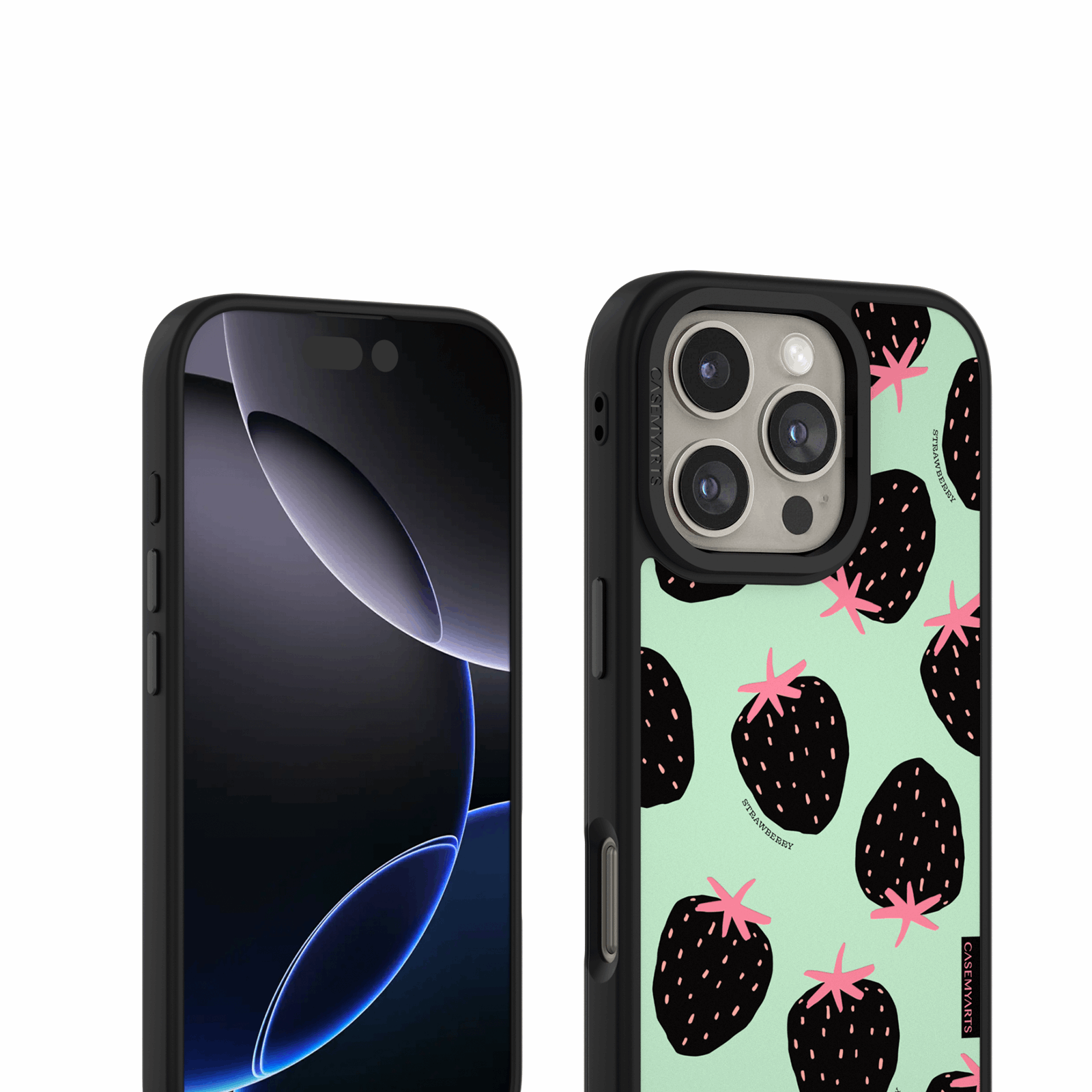 CASEMYARTS Strawberri-licious MagSafe iPhone Case