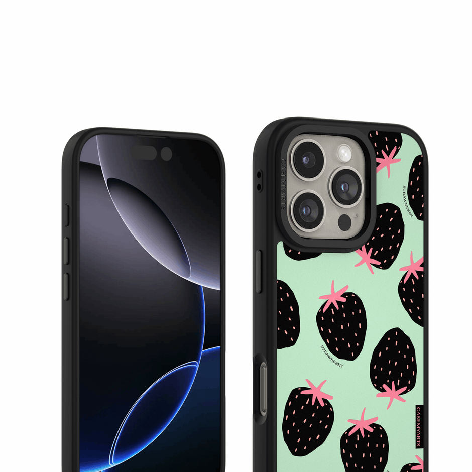 CASEMYARTS Strawberri-licious MagSafe iPhone Case