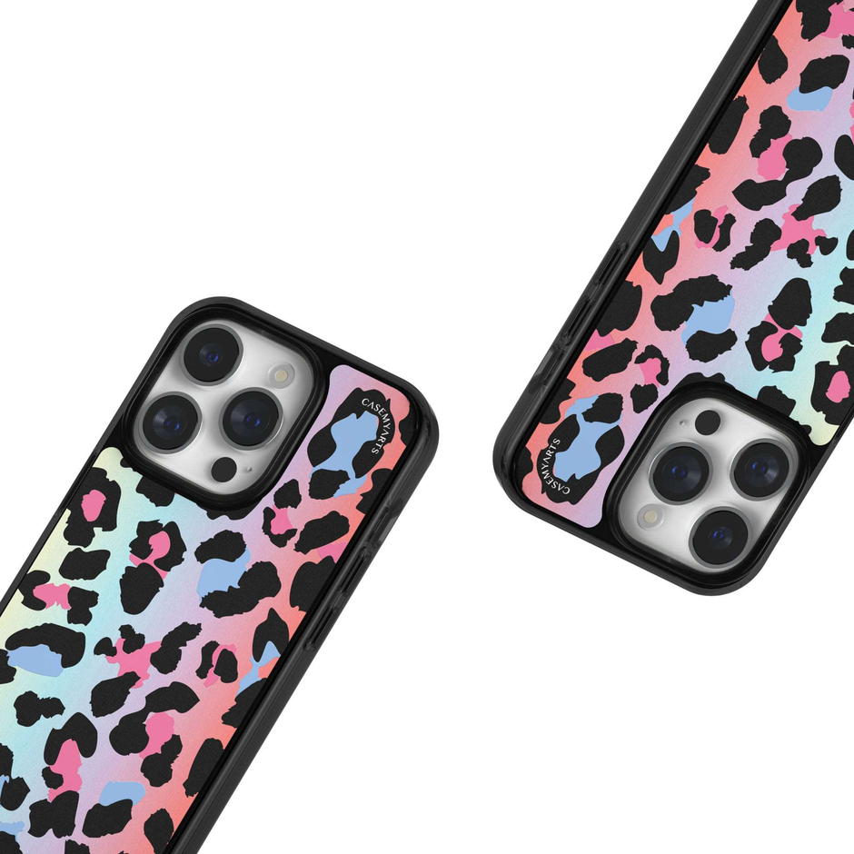 CASEMYARTS Wild Meow Leopard MagSafe iPhone Case