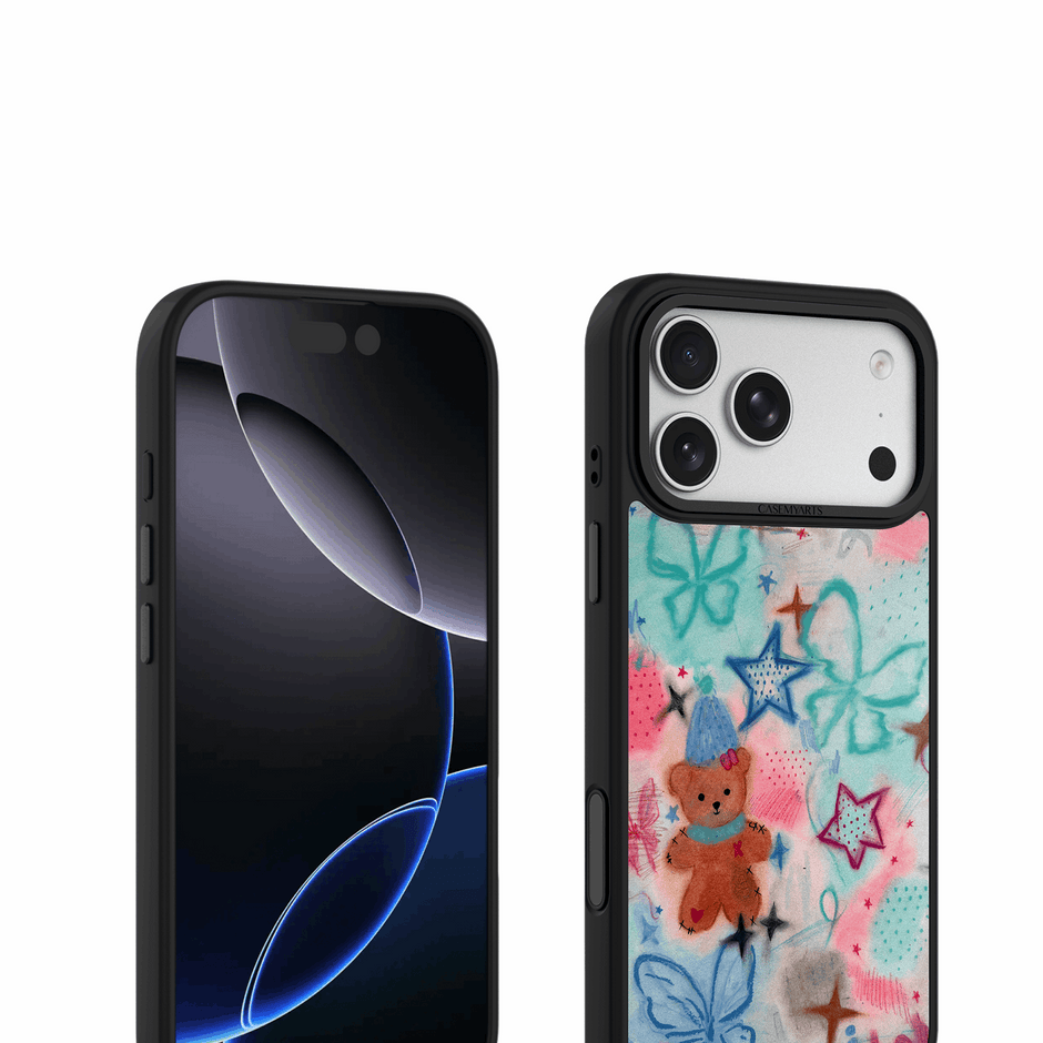 CASEMYARTS Doodle Bear MagSafe iPhone Case