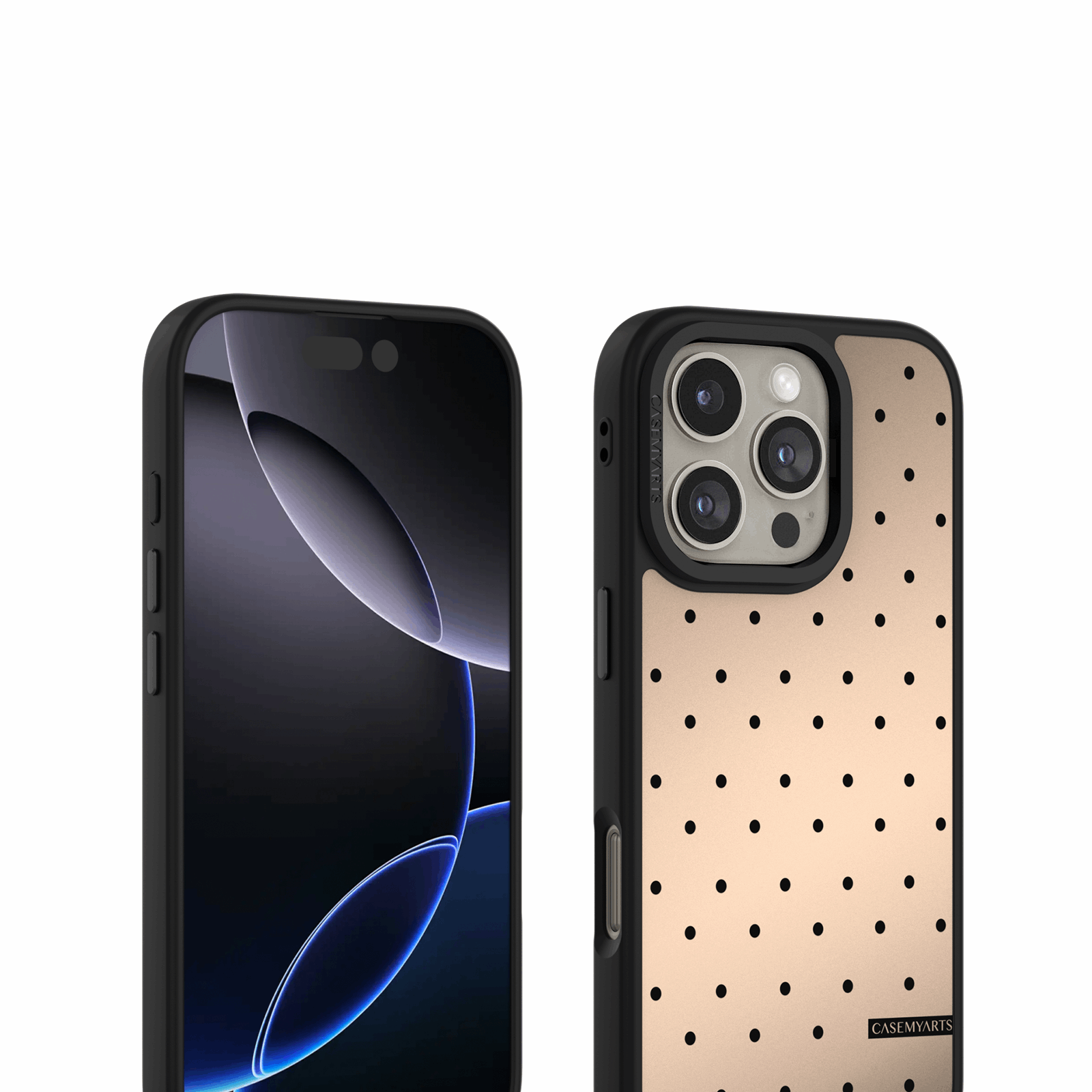 CASEMYARTS Polka Dots MagSafe iPhone Case