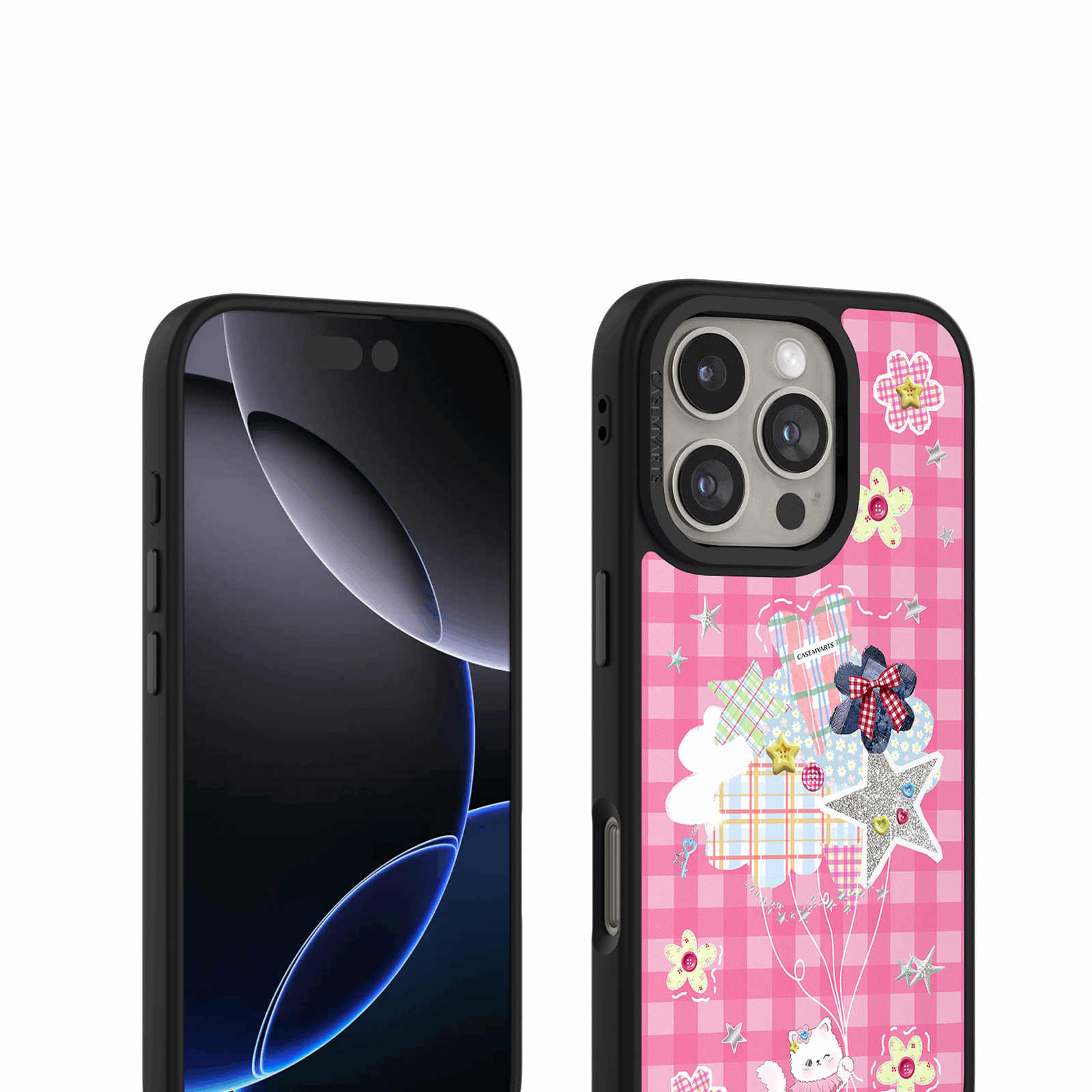 CASEMYARTS Sweet Diary Pink MagSafe iPhone Case