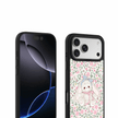 CASEMYARTS Floral Bunny MagSafe iPhone Case