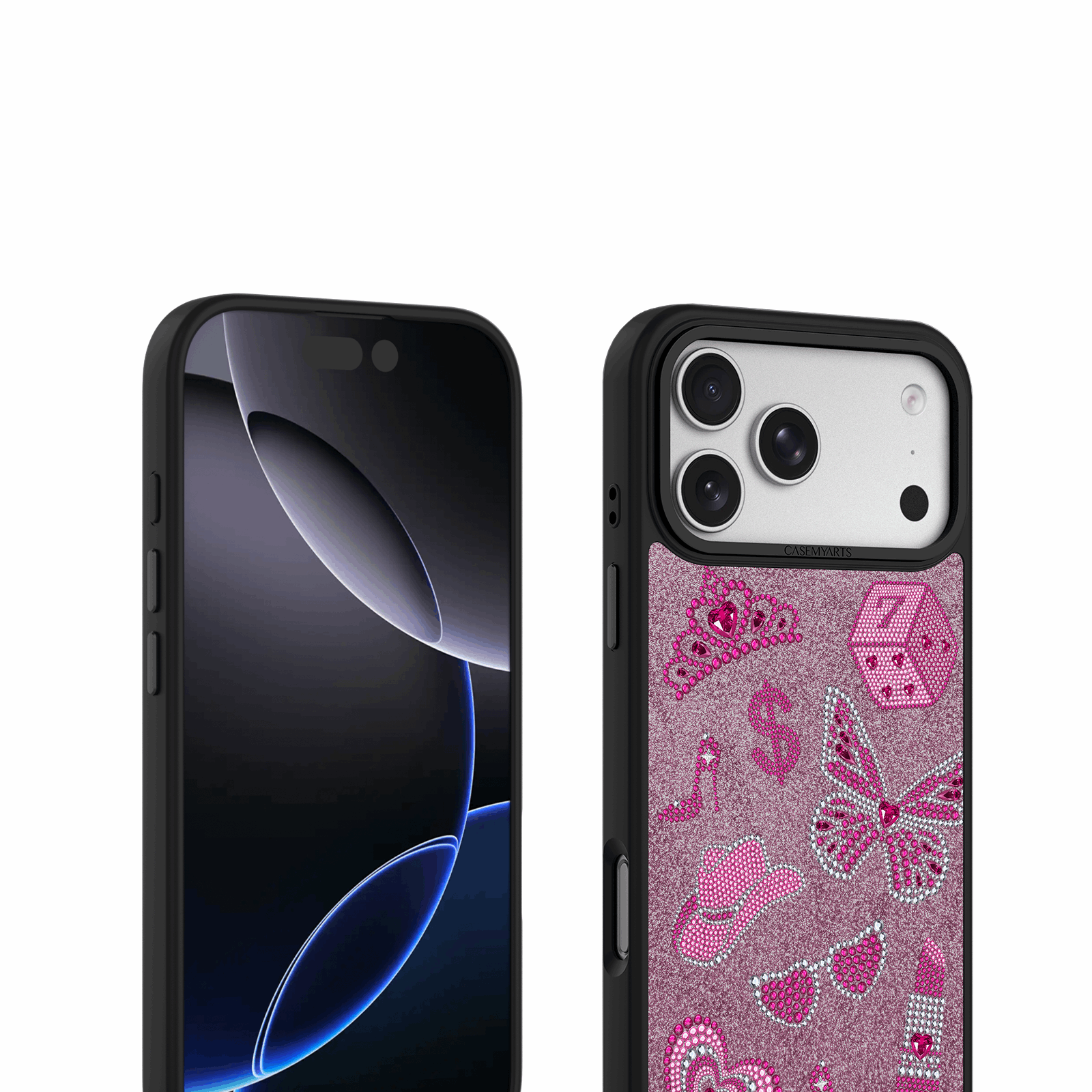 CASEMYARTS Hot Pink Girls MagSafe iPhone Case