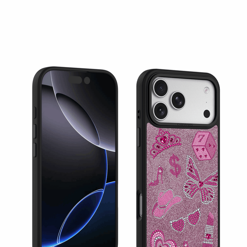 CASEMYARTS Hot Pink Girls MagSafe iPhone Case