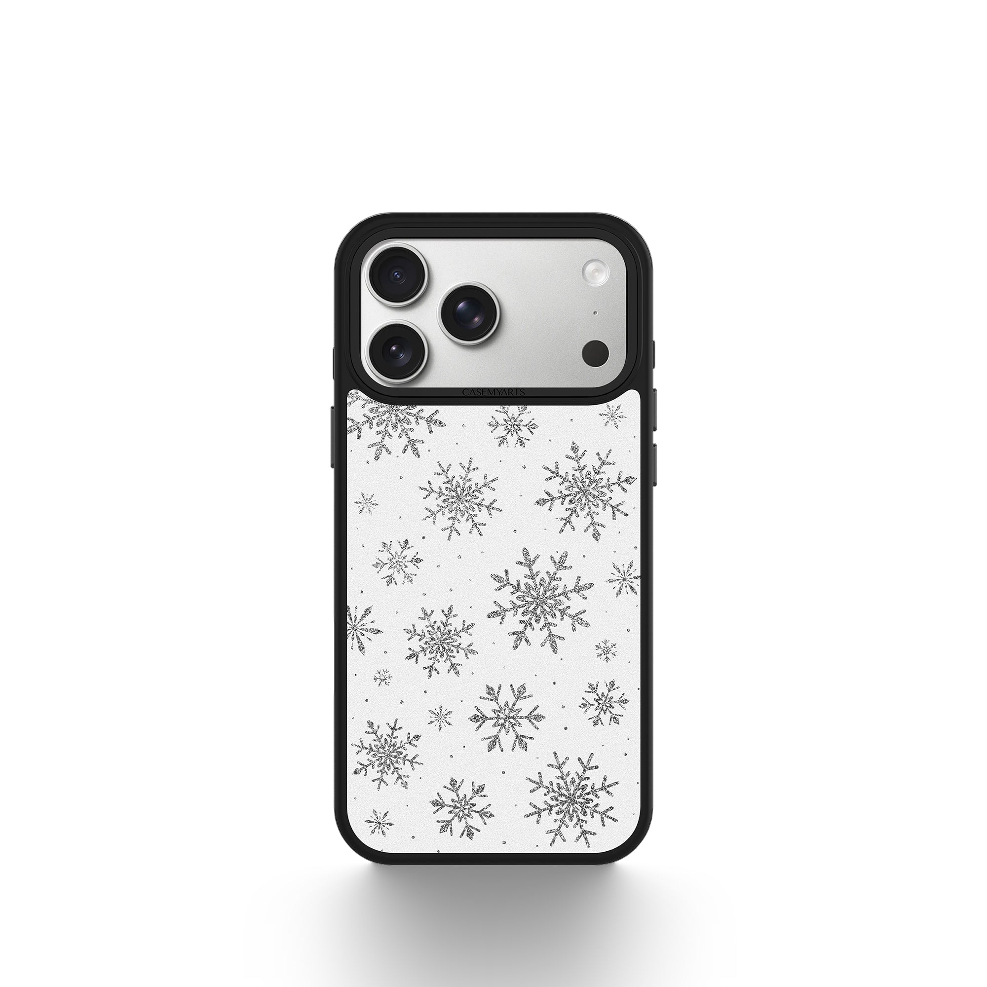 CASEMYARTS Crystal Snowflake MagSafe iPhone Case
