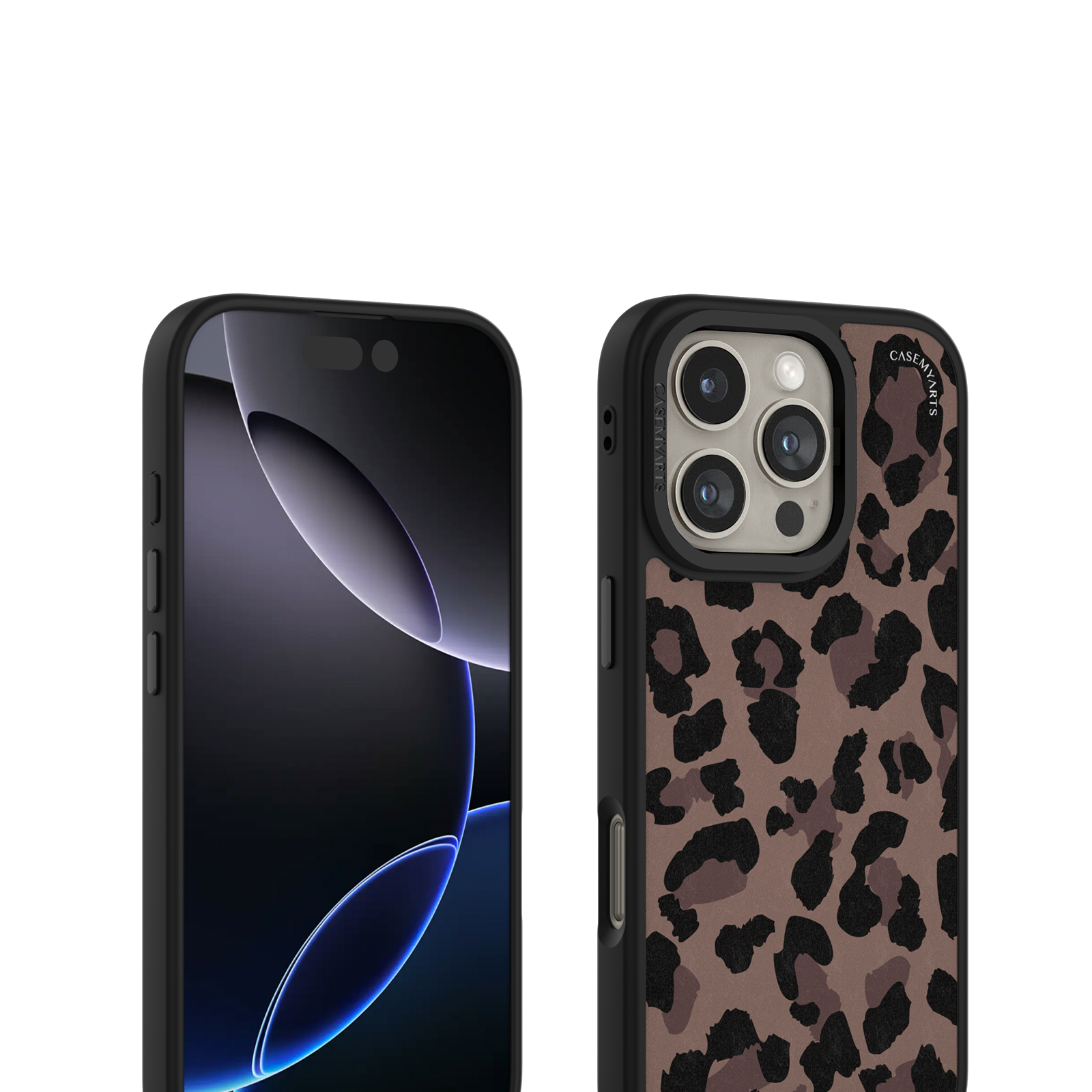 CASEMYARTS Chocolately Leopard MagSafe iPhone Case