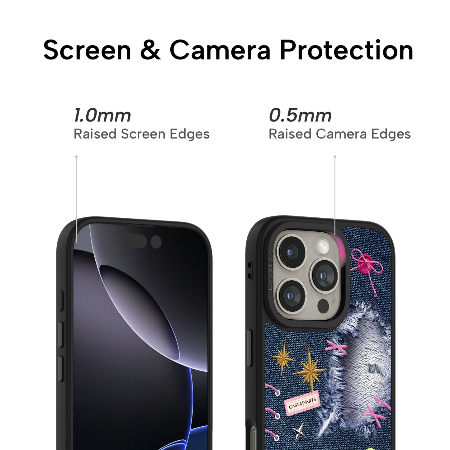 CASEMYARTS | Princess Denim | MagSafe iPhone Case