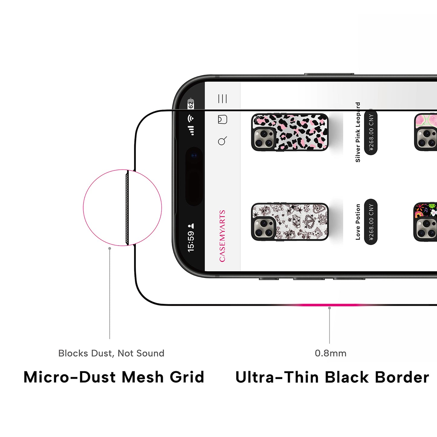 CASEMYARTS | AR Anti-Reflective Screen Protector