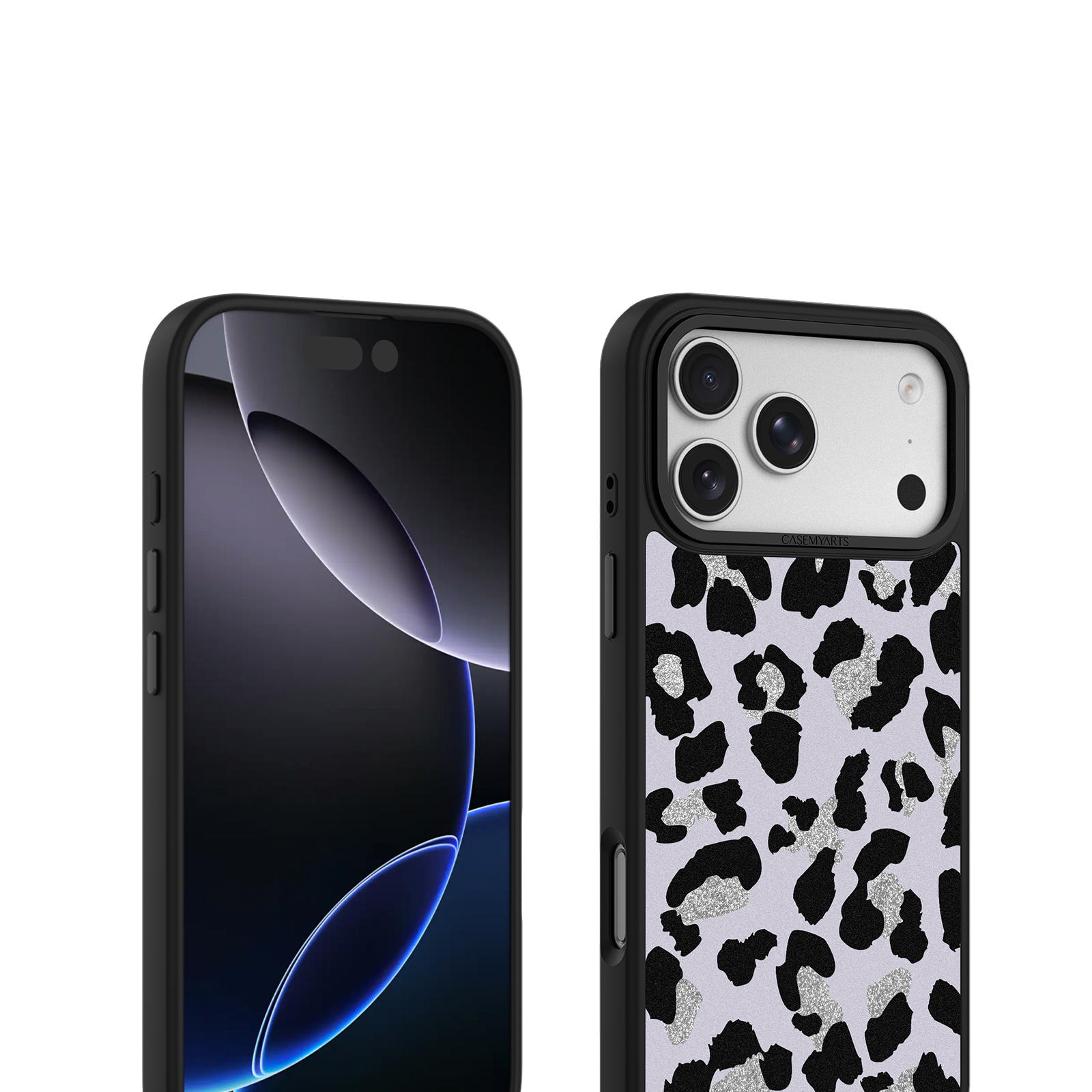 CASEMYARTS Lavender Leopard MagSafe iPhone Case