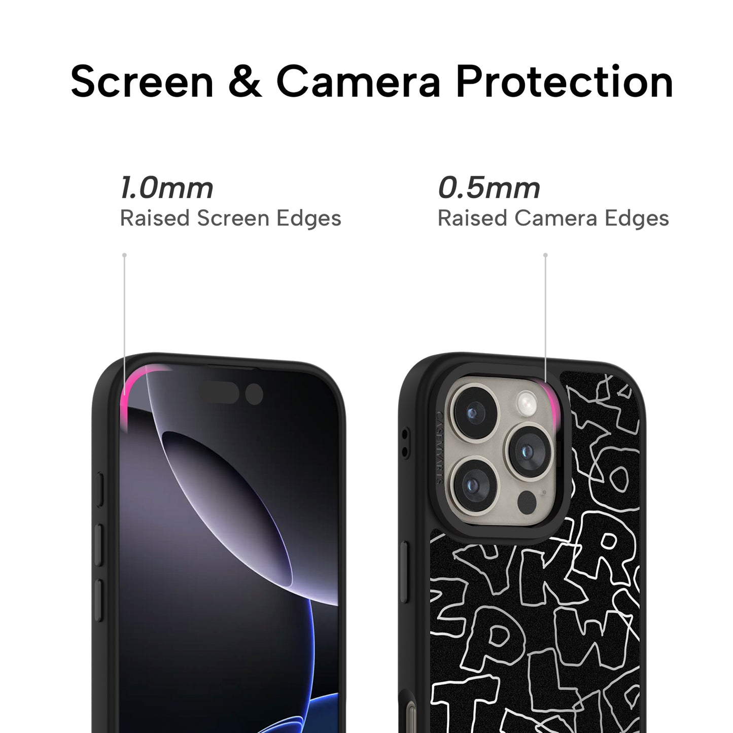 CASEMYARTS | Silver Code | MagSafe iPhone Case