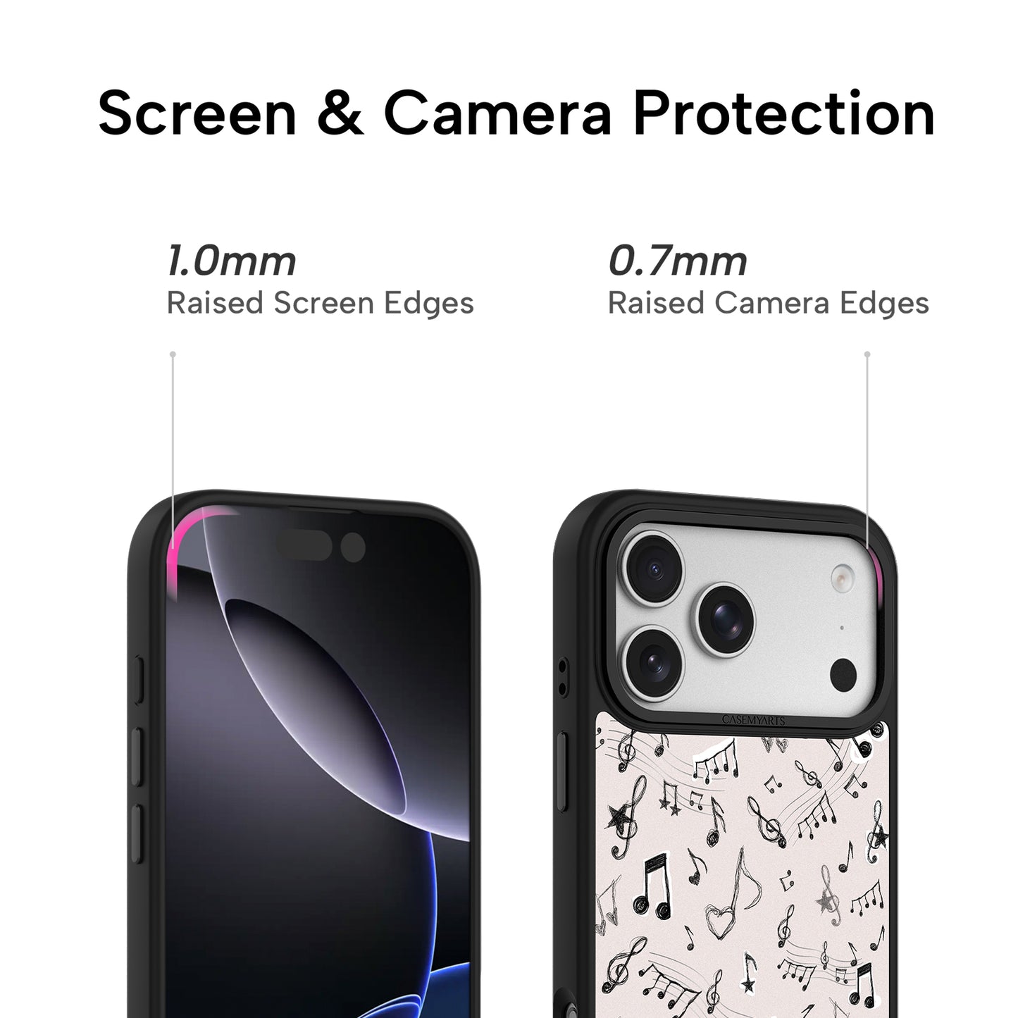 CASEMYARTS | Musical Notes | MagSafe iPhone Case