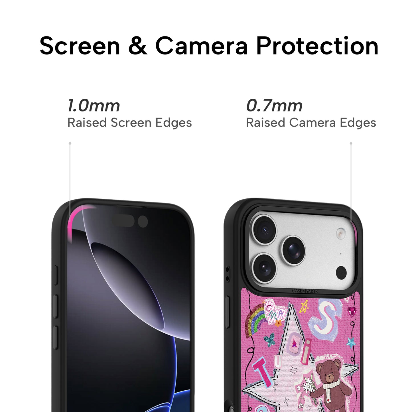 CASEMYARTS | Bear Stickers | MagSafe iPhone Case