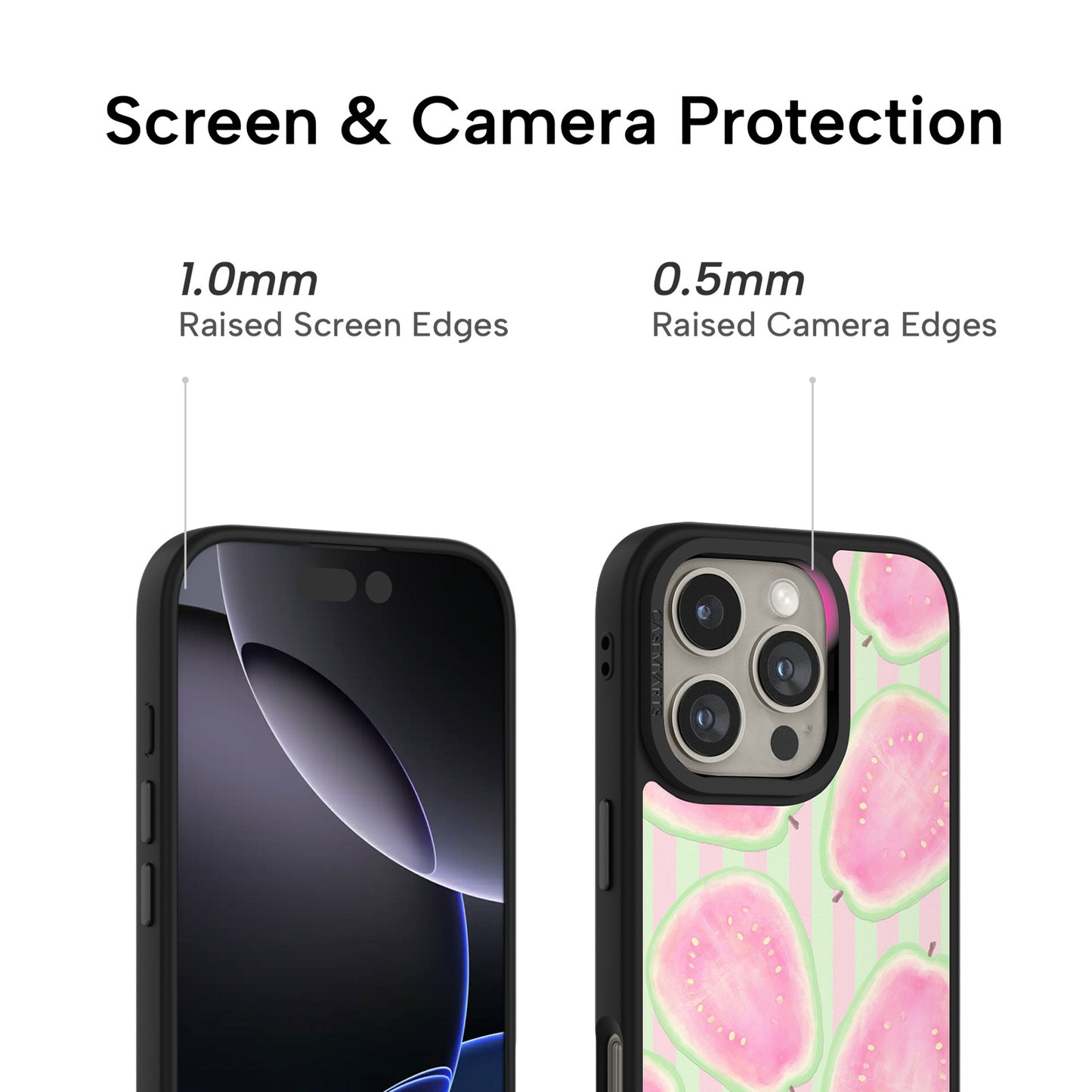 CASEMYARTS | Pink Guava | MagSafe iPhone Case