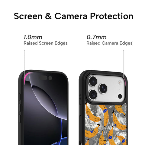 CASEMYARTS Silver Fruits Series MagSafe iPhone Case