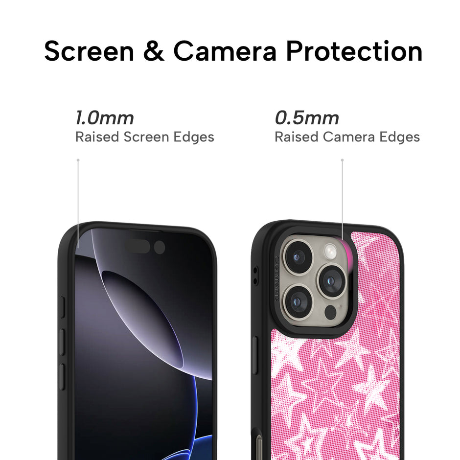 CASEMYARTS Starlust White MagSafe iPhone Case