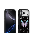 CASEMYARTS Fluttering in Silver MagSafe iPhone Case