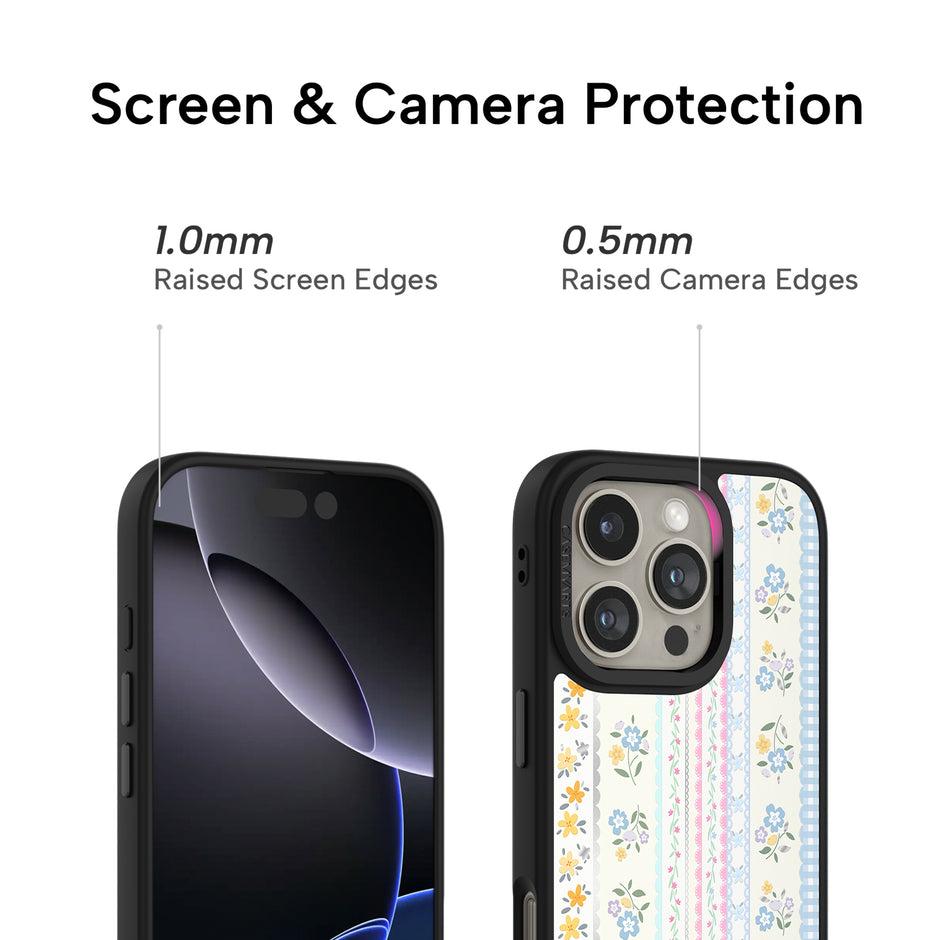 CASEMYARTS Lace Bloom MagSafe iPhone Case