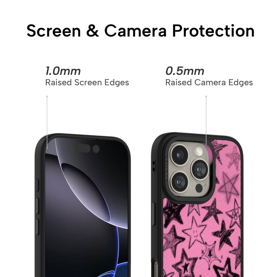 CASEMYARTS Starlust Black MagSafe iPhone Case