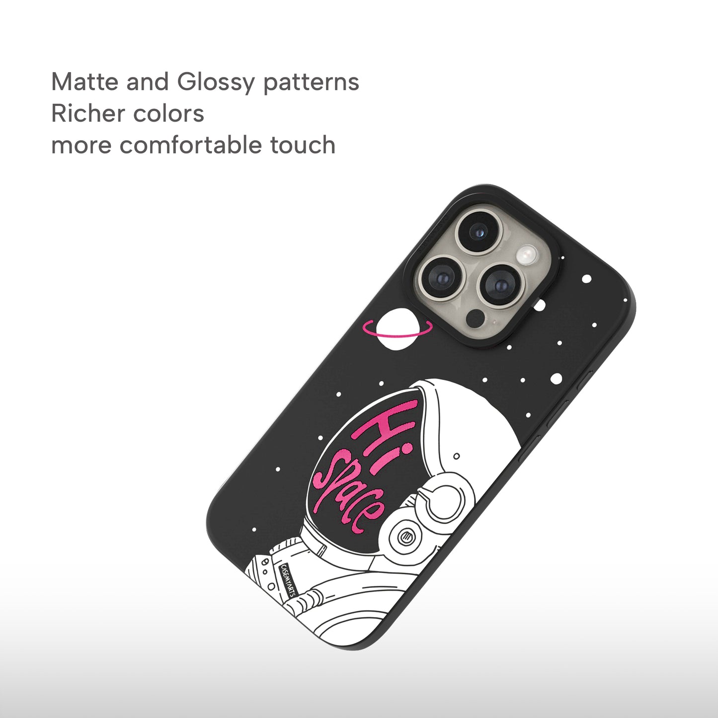 CASEMYARTS Astronaut MagSafe iPhone Case