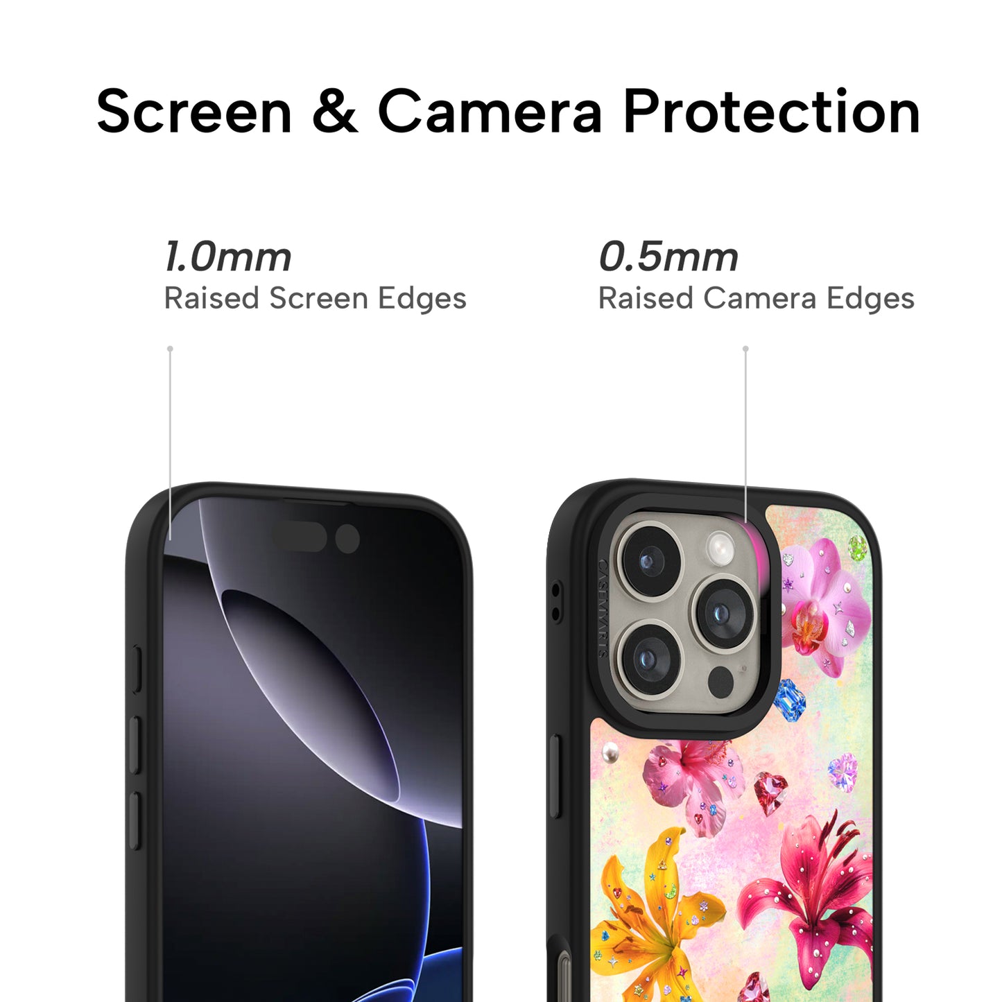 Casemyarts | Fleur de gemme | Étui iPhone Magsafe