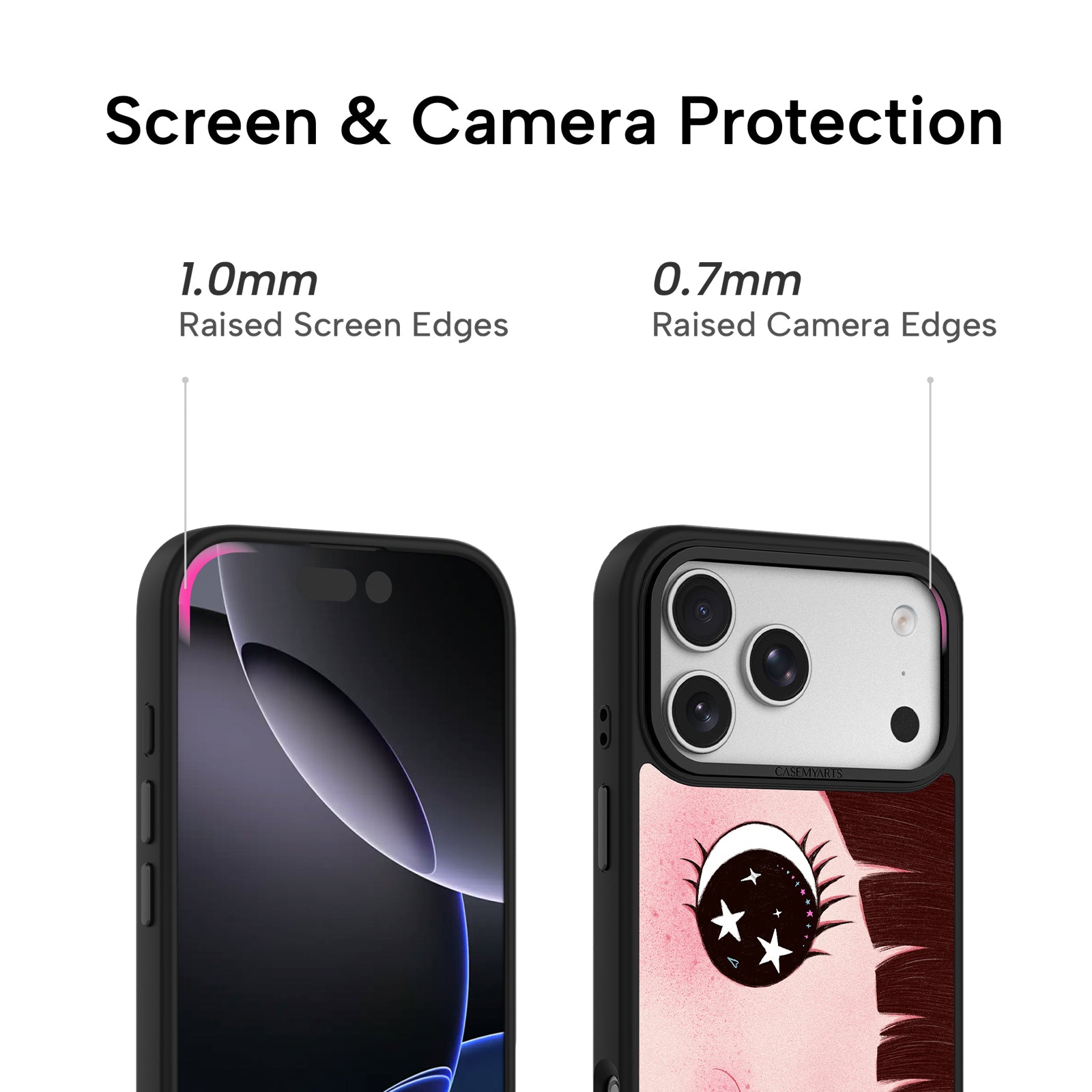CASEMYARTS Star-Eyed Girl Magsafe iPhone Case