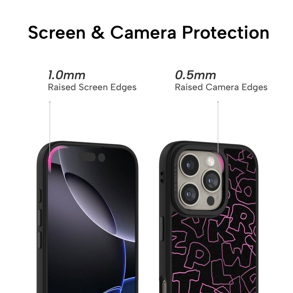 CASEMYARTS Pink Code MagSafe iPhone Case