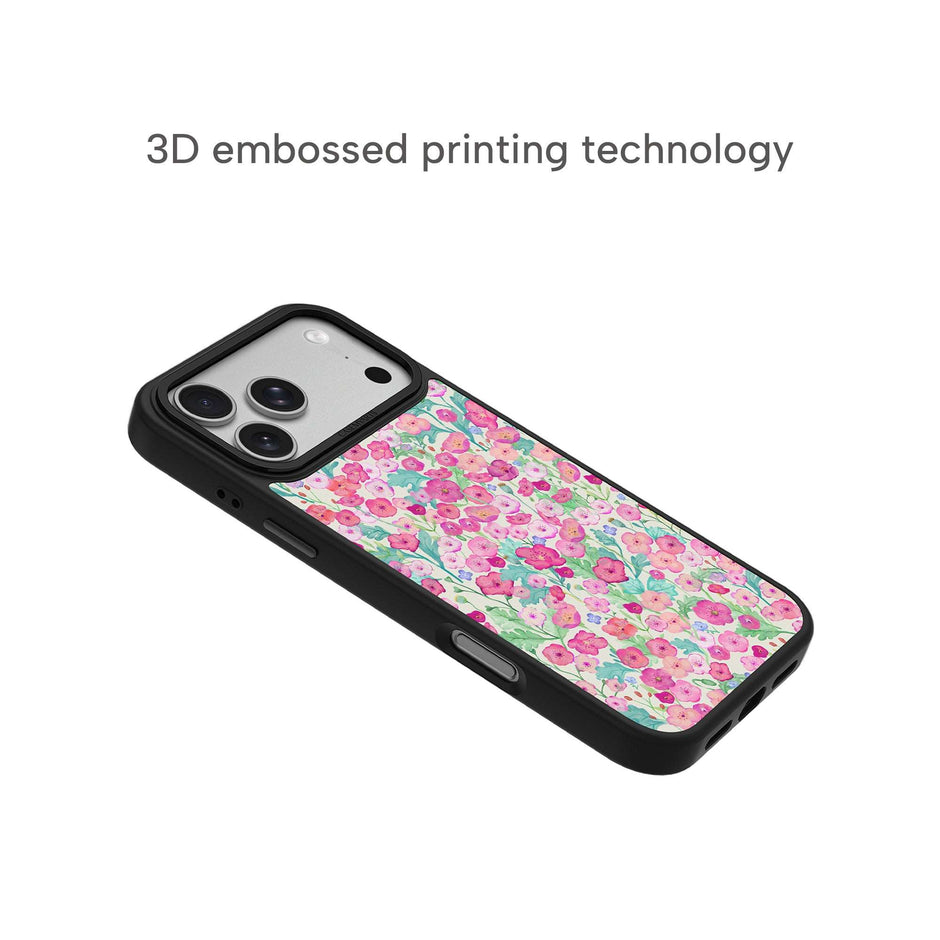 CASEMYARTS Blooming Petals MagSafe iPhone Case