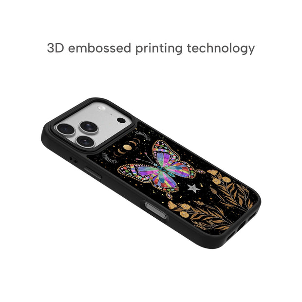 CASEMYARTS Celestial Butterfly MagSafe iPhone Case