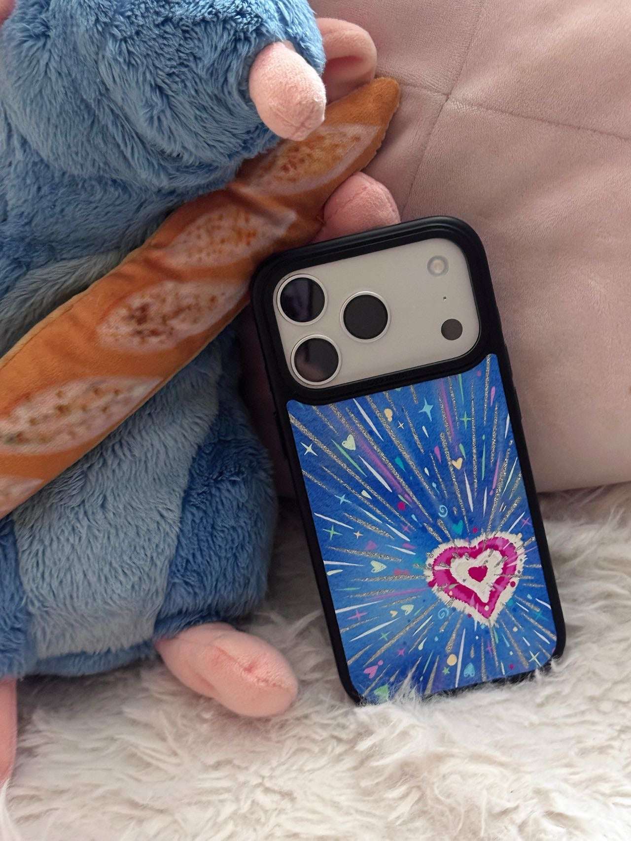 CASEMYARTS Love Burst MagSafe iPhone Case