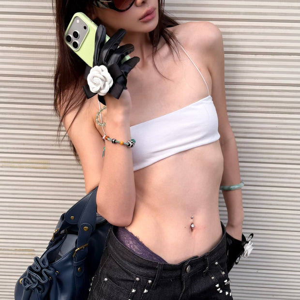 CASEMYARTS Paris Mist Pink MagSafe Leather iPhone Case