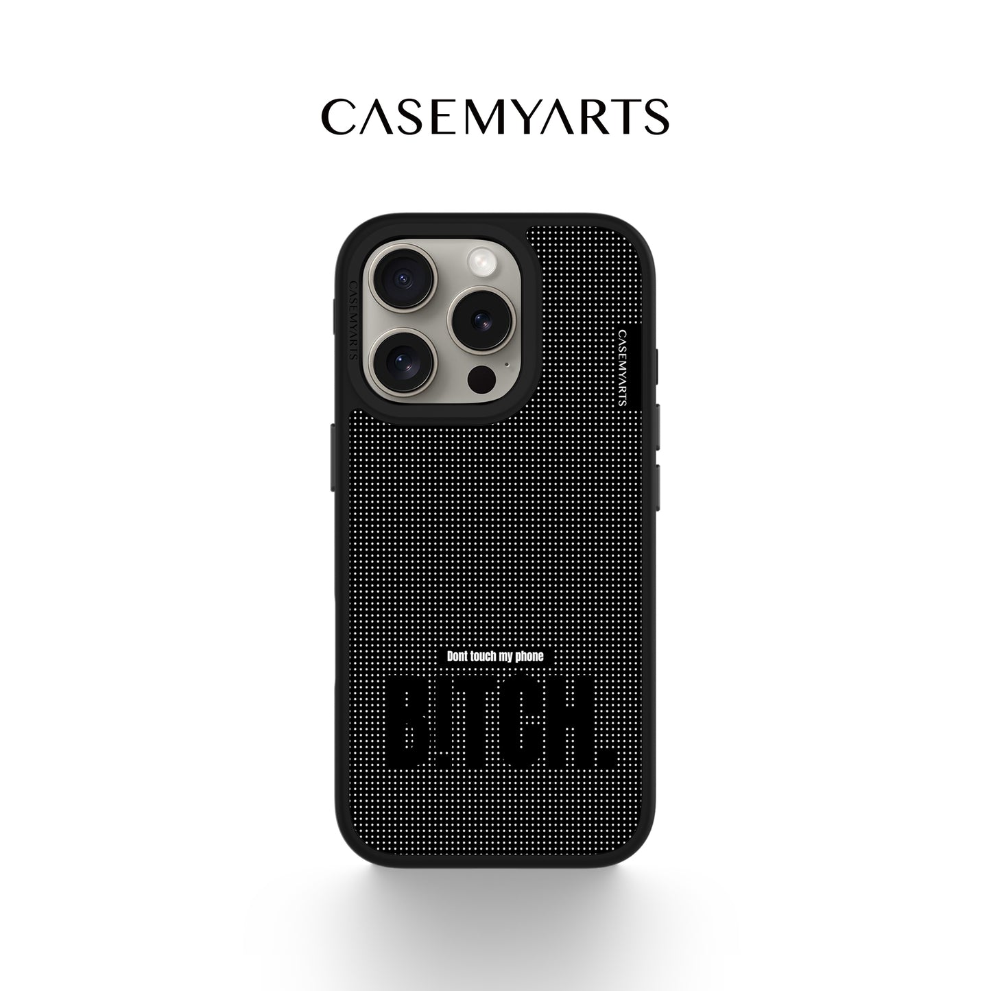 CASEMYARTS Dont touch my phone MagSafe iPhone Case